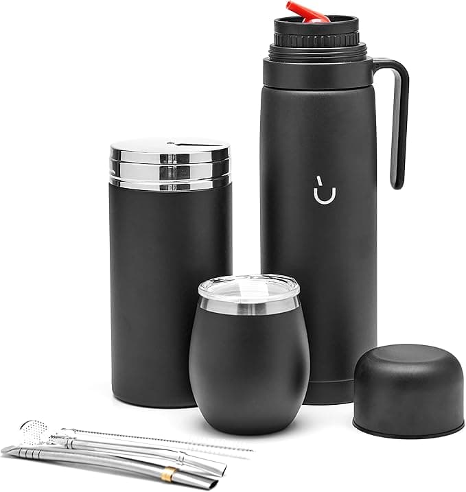 BALIBETOV Kit de Mate con termo 920 ml
