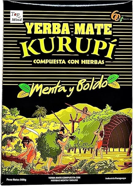 Yerba Mate Antiácida Compuesta Especial Digestiva 500g (Kurupi)